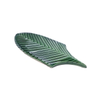 PLURIFY - 3X8 FEATHER, GREEN, GLOSSY